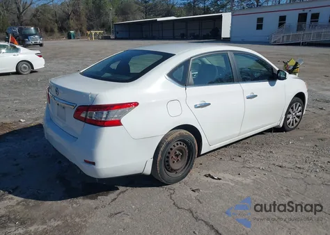 2015 Nissan Sentra S из США, поврежденный, VIN 3N1AB7AP2FY314785
